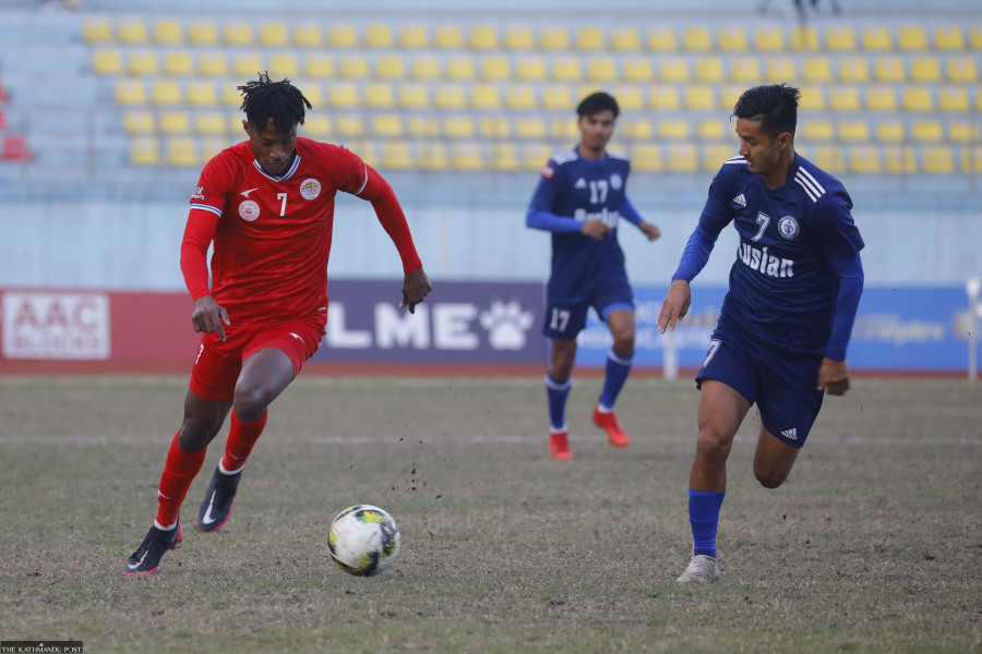 Bhujel late goal inflicts Sankata first loss