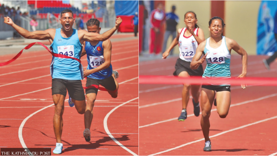 Parki shatters 23-year-old record in 100m sprint