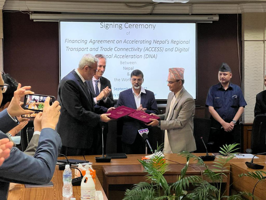Nepal, World Bank sign agreements worth over Rs52 billion