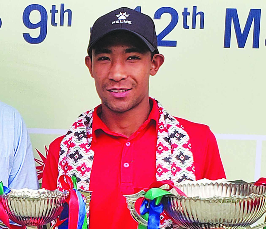 Tamang clinches golf tour championship