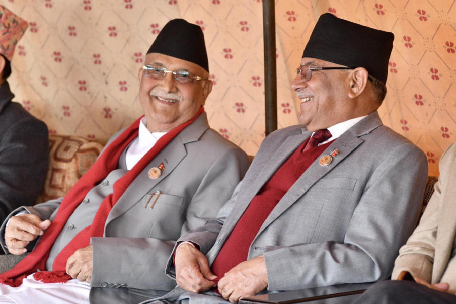Dahal firm on not giving up PM post