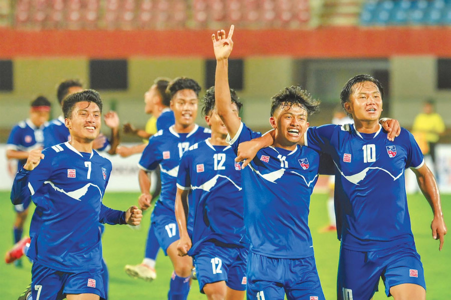 Nepal thrash Sri Lanka 3-0