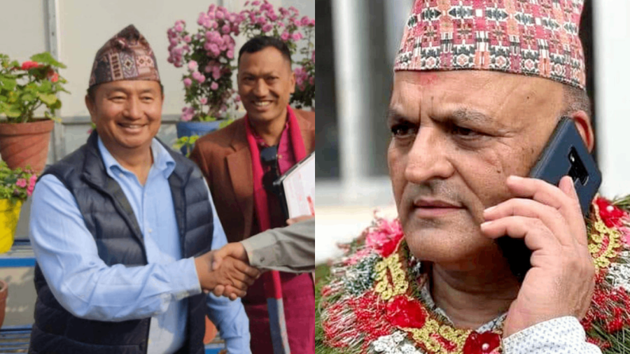 Bahadur Singh Lama and Surendra Pandey elected leader of provincial assembly parties of Nepali Congress