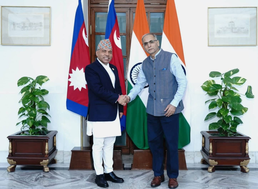 Nepal-India discuss crucial bilateral issues at foreign secretary-level talks held in New Delhi on Tuesday