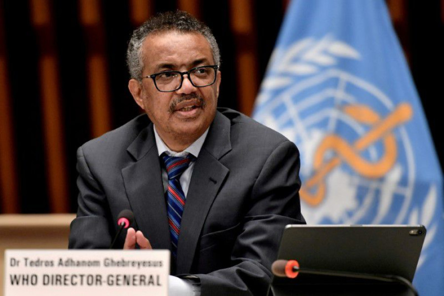 WHO director general Tedros to visit Nepal from April 21 to 23