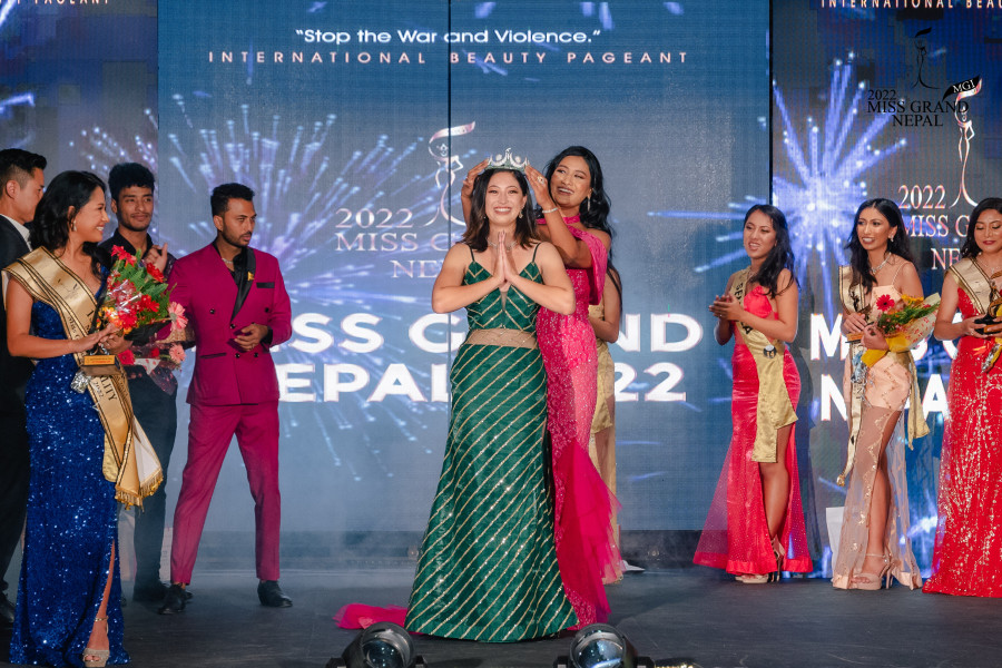 Aishworya Shrestha announced Miss Grand Nepal 2022