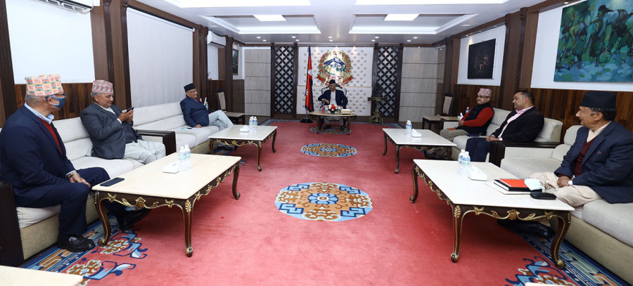 A new equation is in the making as Congress, UML take negotiations forward