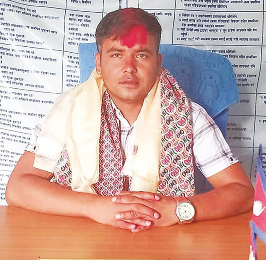 Man’s journey from office assistant to ward chief