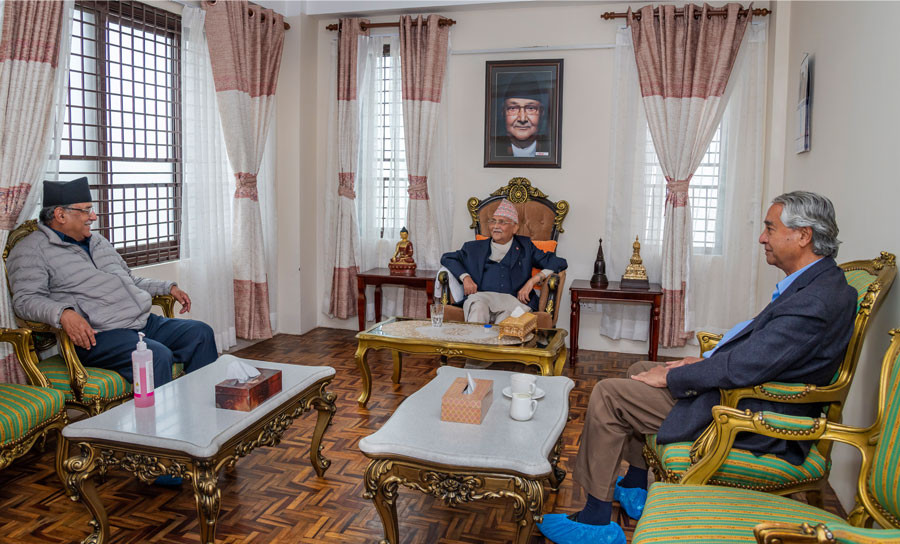 Deuba in a fix as Maoists vacillate, UML refuses to commit on MCC pact