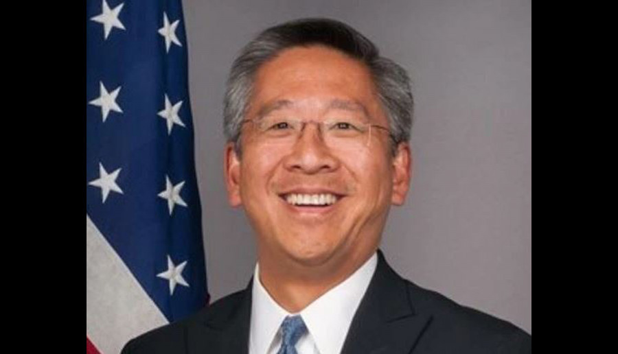 US Assistant Secretary of State Donald Lu arriving on Thursday