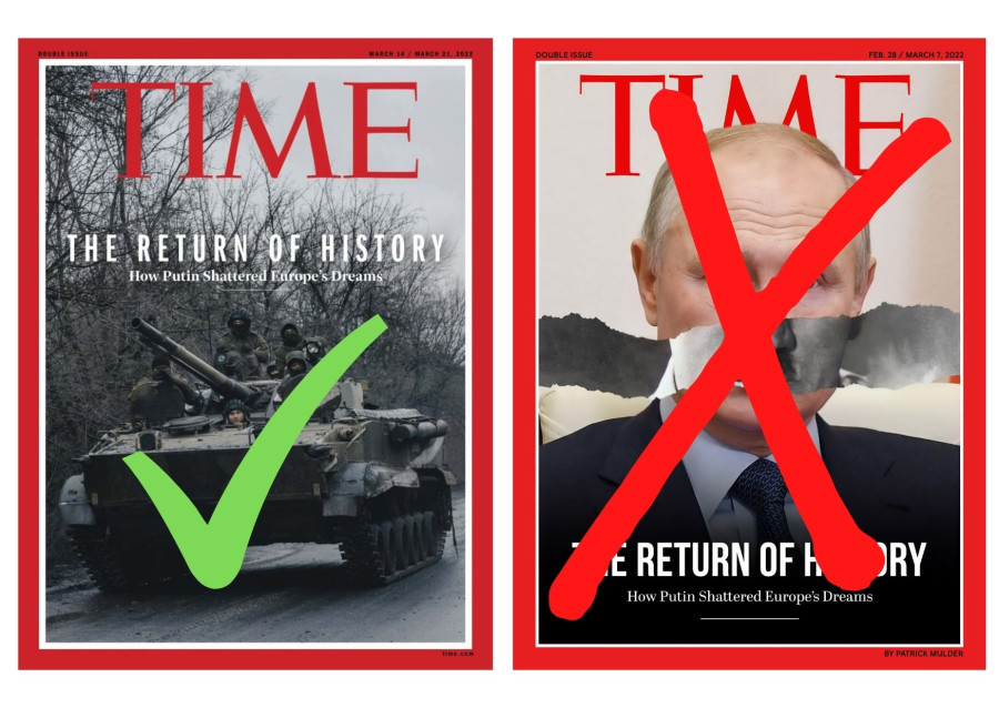 Fact Check: Time magazine cover comparing Putin to Hitler was created by a graphic designer