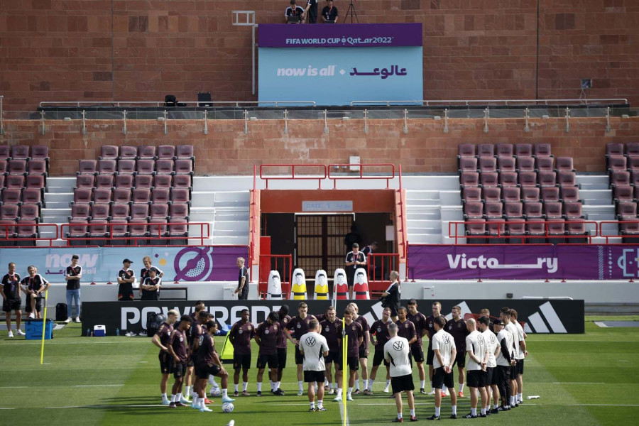 Germany striker Fuellkrug misses first training in Qatar with flu