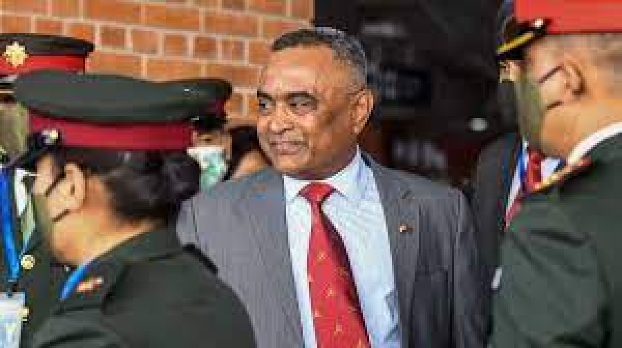 President confers honorary rank of Nepal Army General on Indian Army chief Pande
