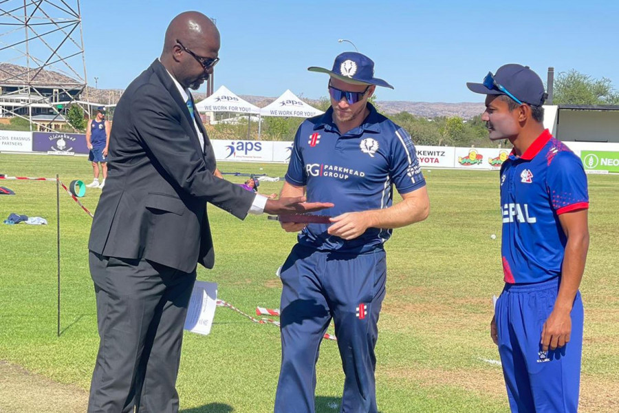 Nepal lose to Scotland, bow out of trilateral series winless