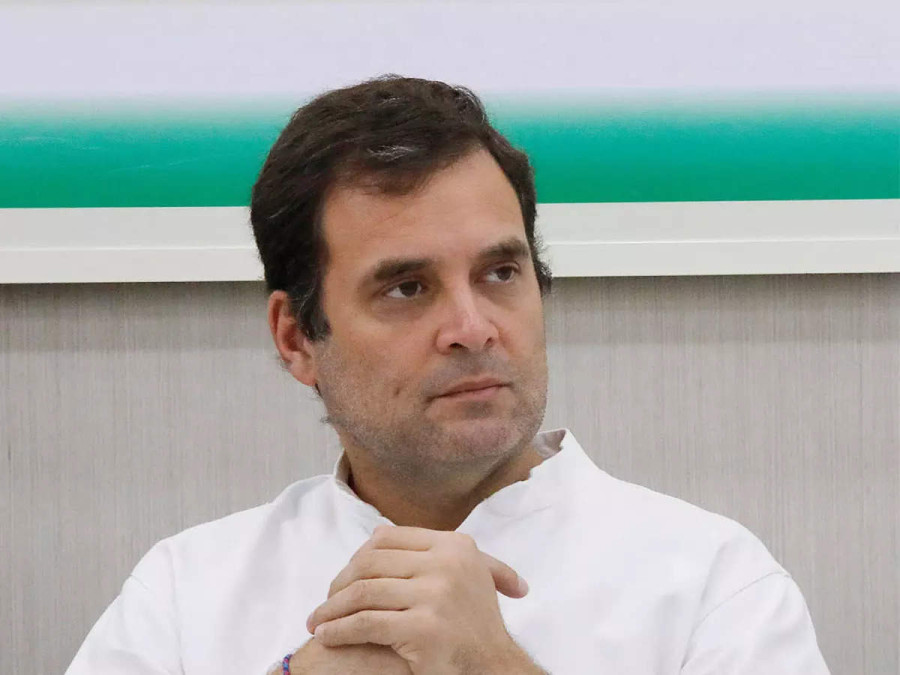 Rahul Gandhi in town to attend a wedding