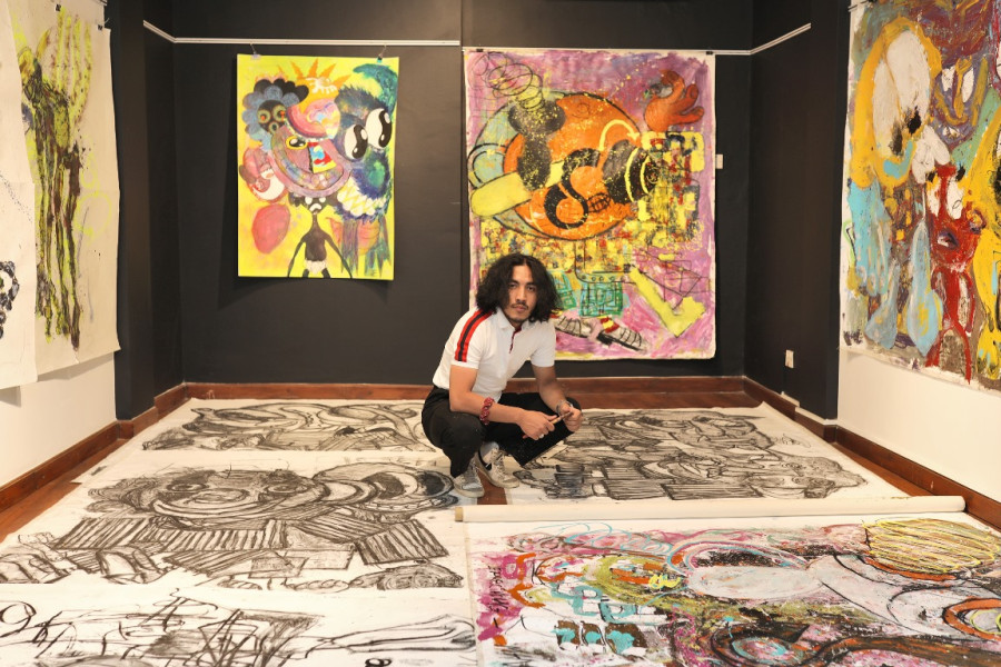 ‘Making art makes me happy and allows me to sleep peacefully at night’