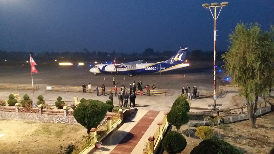 Domestic planes flying at night raises hopes of adding to the economy