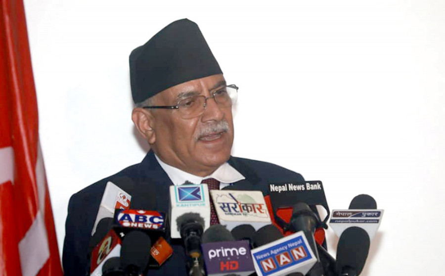 Dahal in bid to drive a hard bargain as exercise begins for general elections