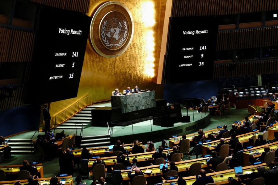 UK, US lobby Nepal to vote against Russia at the UN
