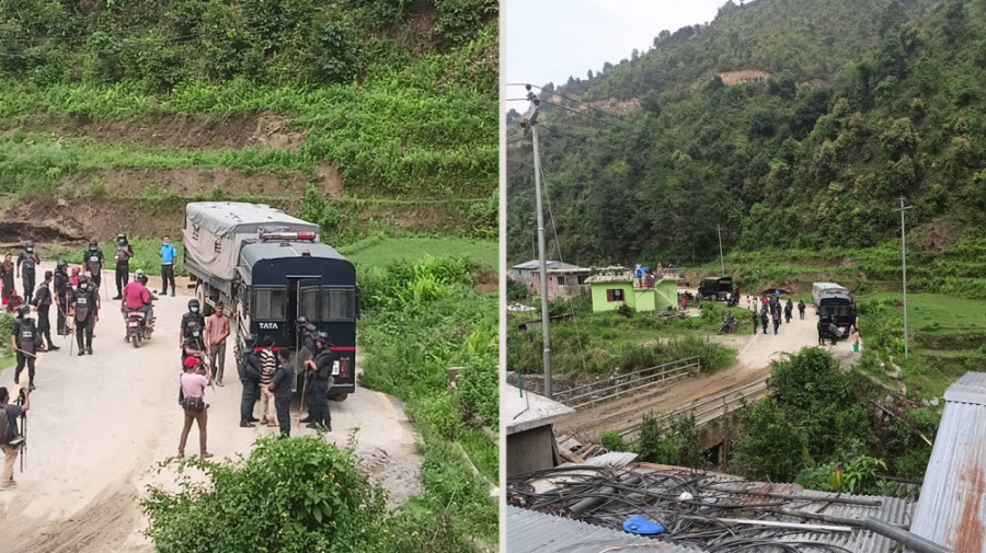 Garbage disposal finally resumes with police help