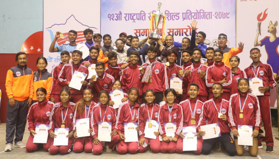 Lumbini clinch President Shield team championship