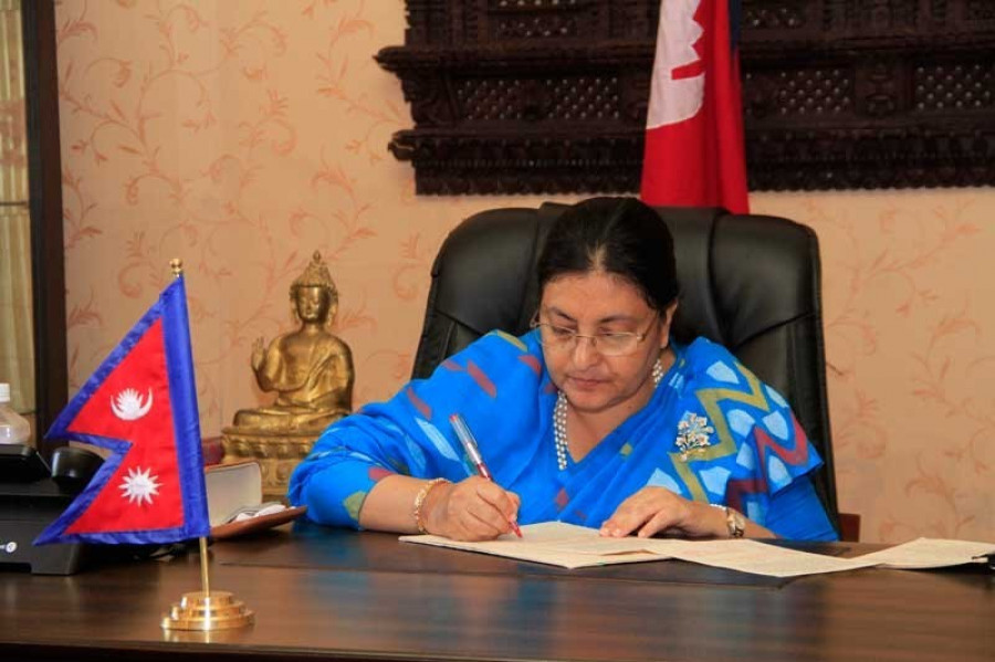President gives parties seven days to form government