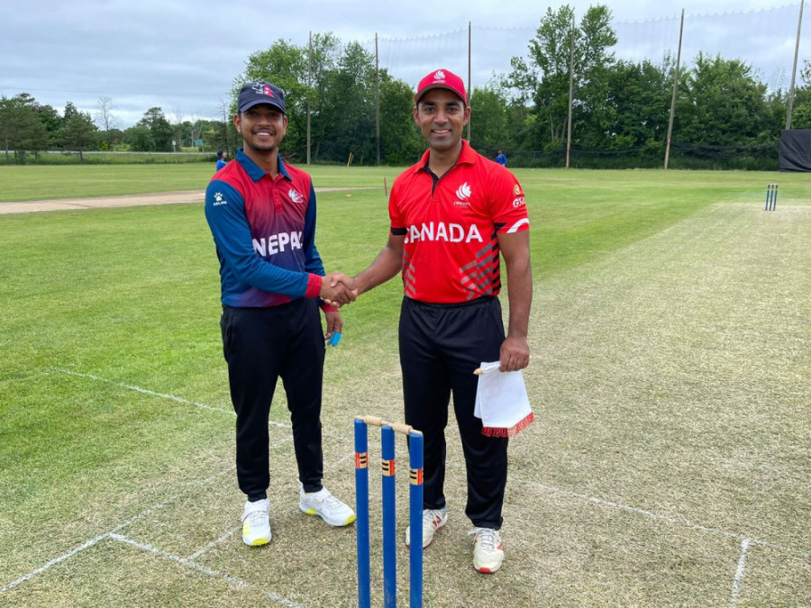 Nepal lose to Canada after batting collapse