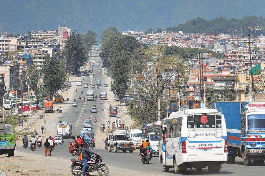 Kalanki-Maharajgunj road widening project in limbo