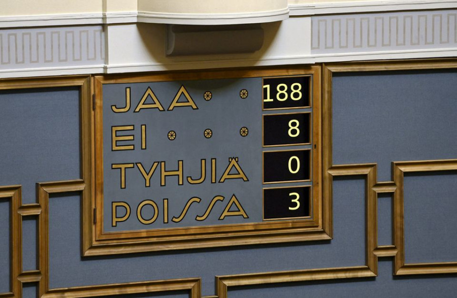 Finland’s parliament votes yes to NATO
