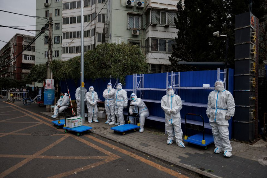 China tightens security after rare protests against Covid curbs
