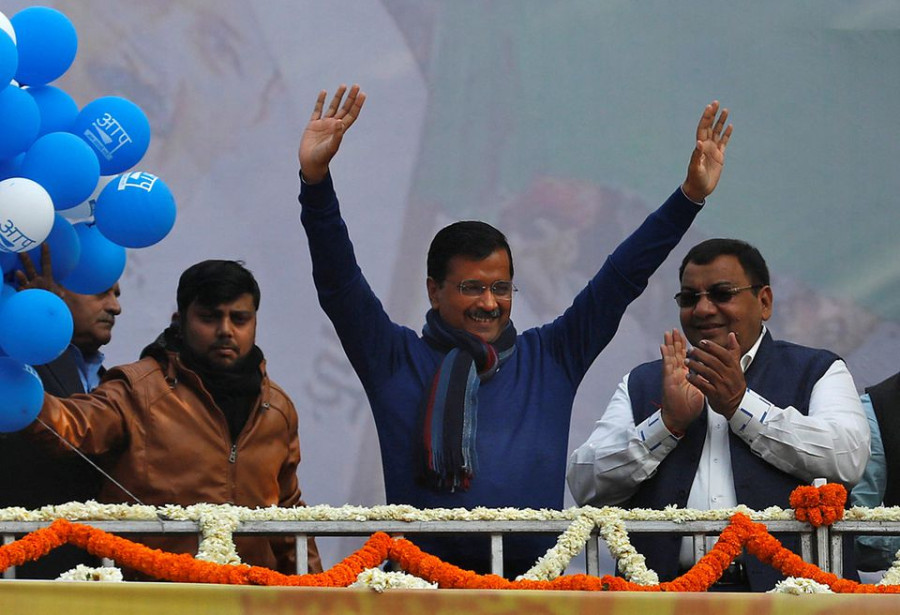 Delhi chief minister tests Covid positive after poll rally as India cases jump