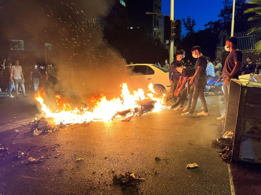 Protesters rally across Iran in third week of unrest over Amini’s death