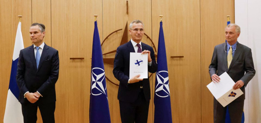 Finland, Sweden apply to join NATO amid Turkish objections