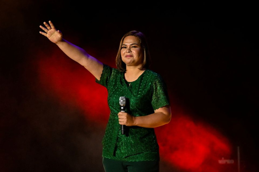 Duterte’s daughter sworn in as Philippines vice president