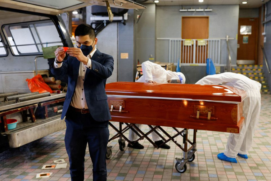 ‘So many bodies piled up’: Hong Kong funeral services overwhelmed by Covid
