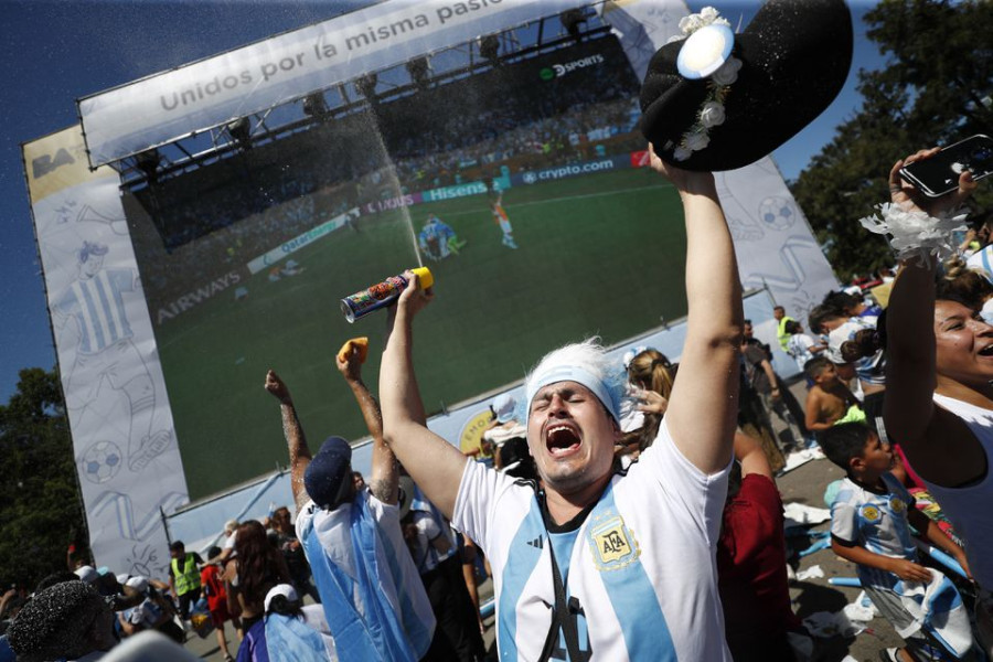 ‘We love this team’: Argentina street party erupts after World Cup win