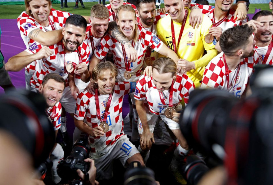 Croatia edge Morocco 2-1 to clinch third spot at World Cup