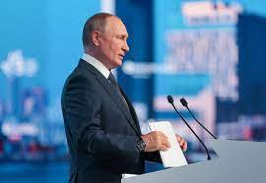 Russia is gaining from conflict in Ukraine, Putin says