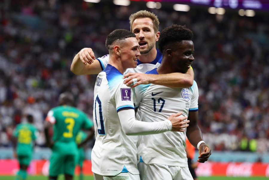 England surge past Senegal 3-0 to set up France quarter-final