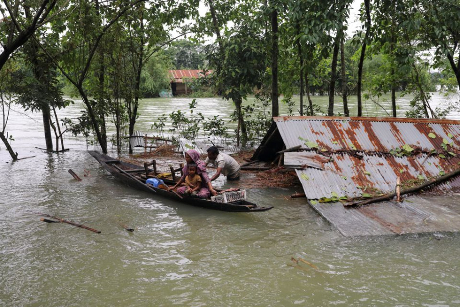Floods swamp more of Bangladesh and India, millions marooned