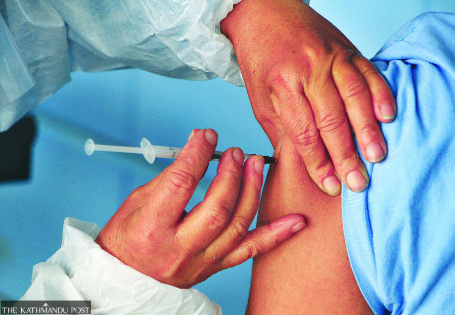 Half of Nepal’s population is fully vaccinated
