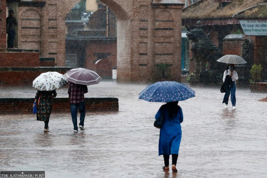 Rainfall triggered by Bihar pressure system to continue till tomorrow