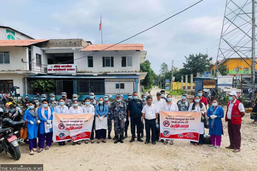 Dengue infection spreading in Bardibas