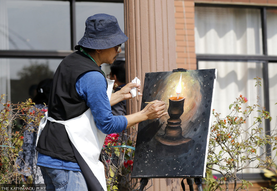 Bilateral bonding over art