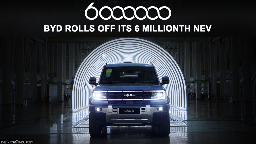 BYD rolls out its 6 millionth New Energy Vehicle