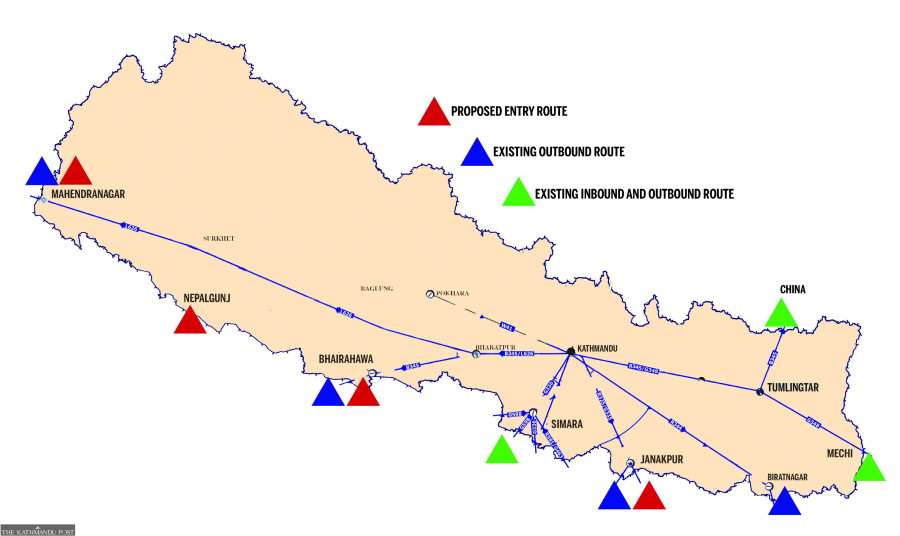 Nepal pins hopes on PM’s visit as airports languish