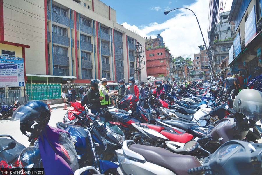 KMC exempts service seekers from parking fee