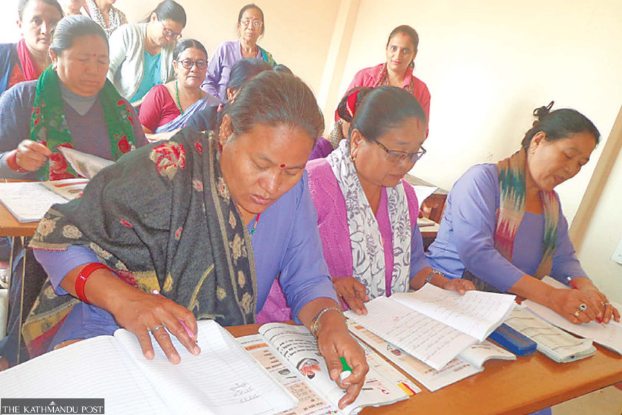 Khotang local unit’s daughter-in-law education scheme starts