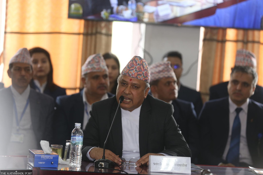Chief Justice nominee Karki presents his vision to Hearing Committee