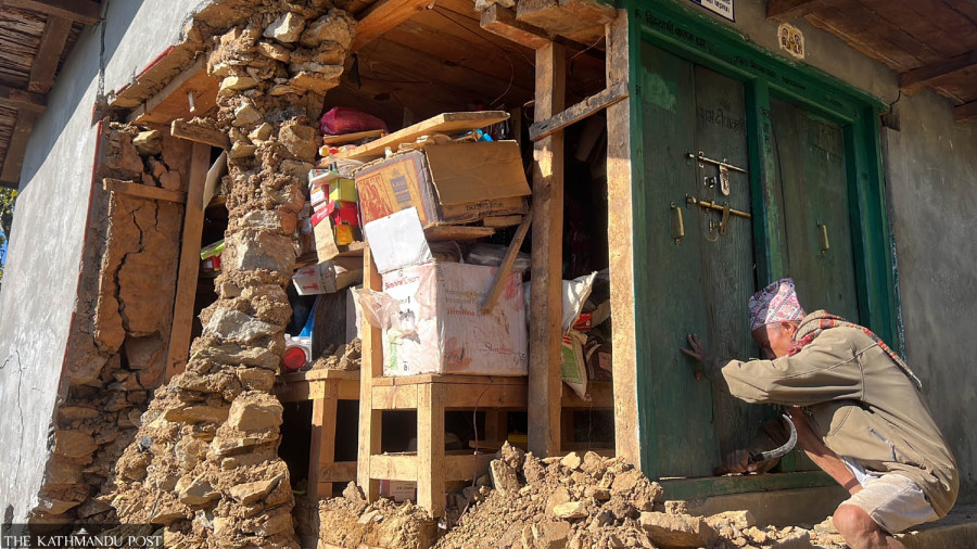 Grant delay leaves earthquake victims out in the cold